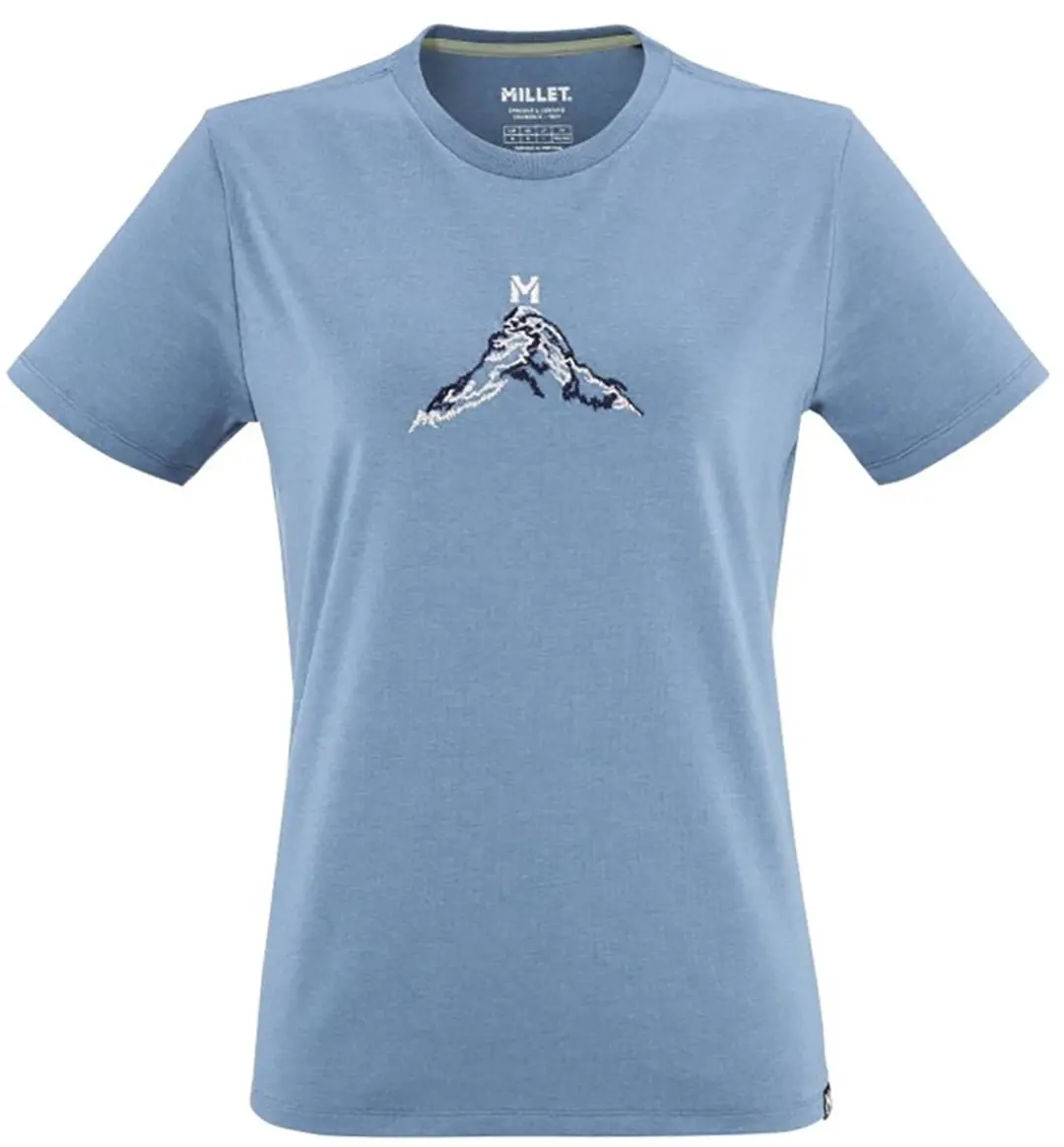 Millet Cimaï Climb T-shirt Met Korte Mouwen Blauw XL Vrouw