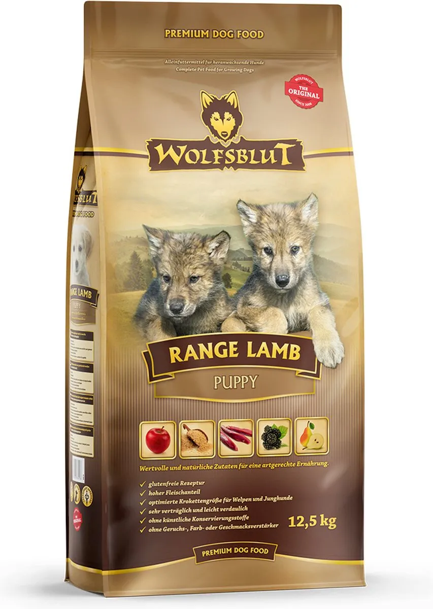 Wolfsblut Range Lamb Puppy 12,5 kg