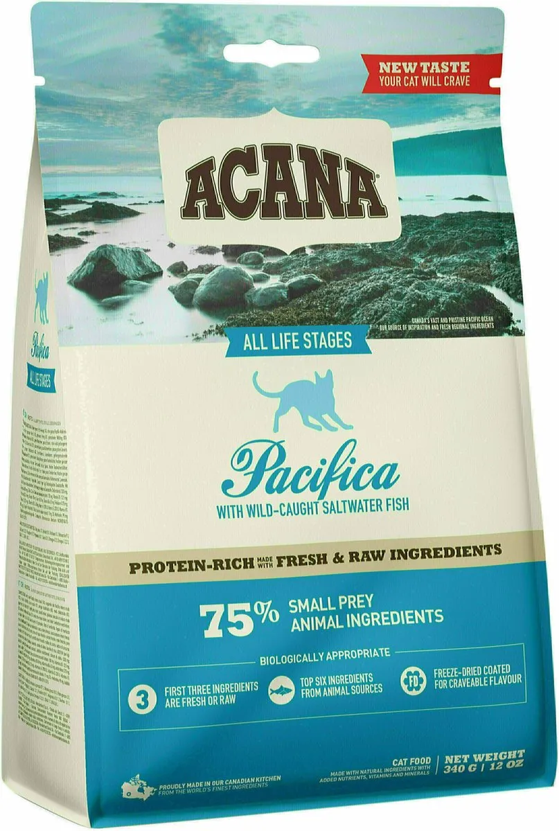 Acana Cat Pacifica Zeevis Kattenvoer 340g