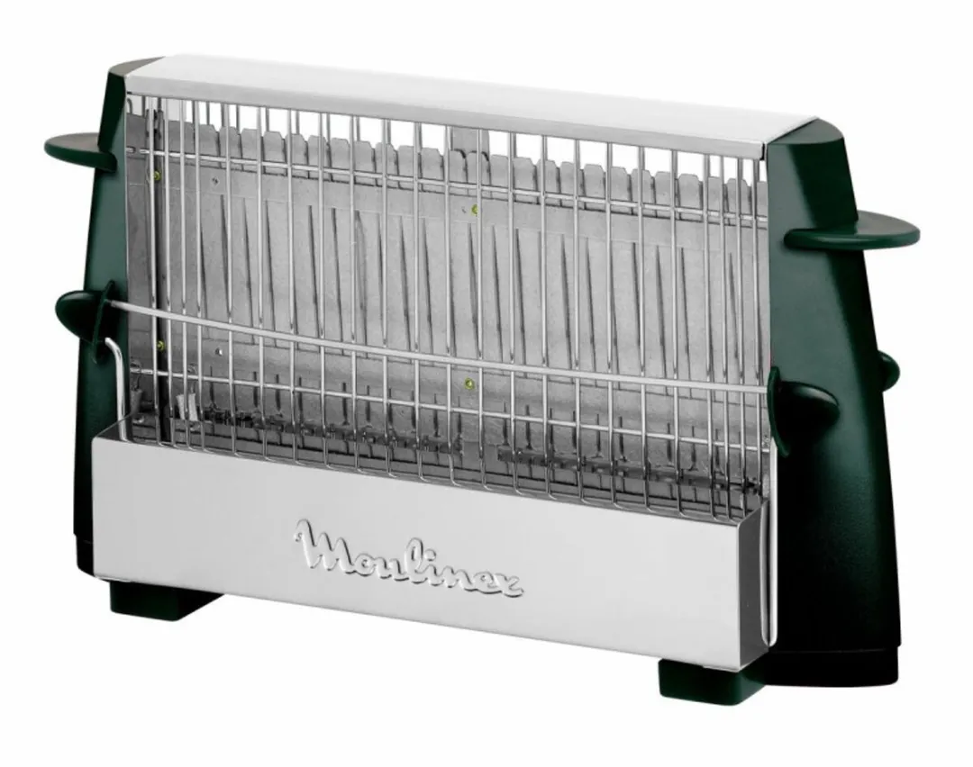 Moulinex A15453 Broodrooster 2 Sleuven - 4 Sandwiches - Zwart