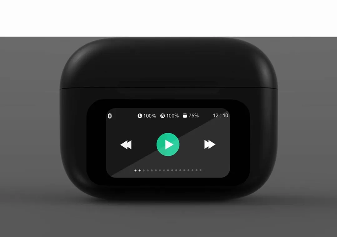 Gembird BT TWS-LCD-ANC-01-BK Oordopjes - Active Noise Cancelling - Zwart