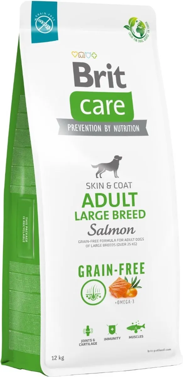 Brit Care Adult Grain Free Large Breed Lams & Aardappel 12kg
