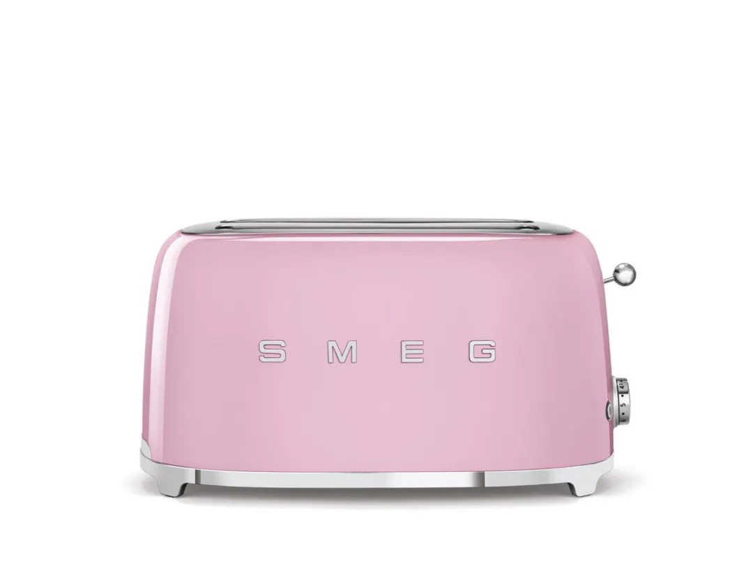 Smeg TSF02PKEU Broodrooster 1500W - Roze