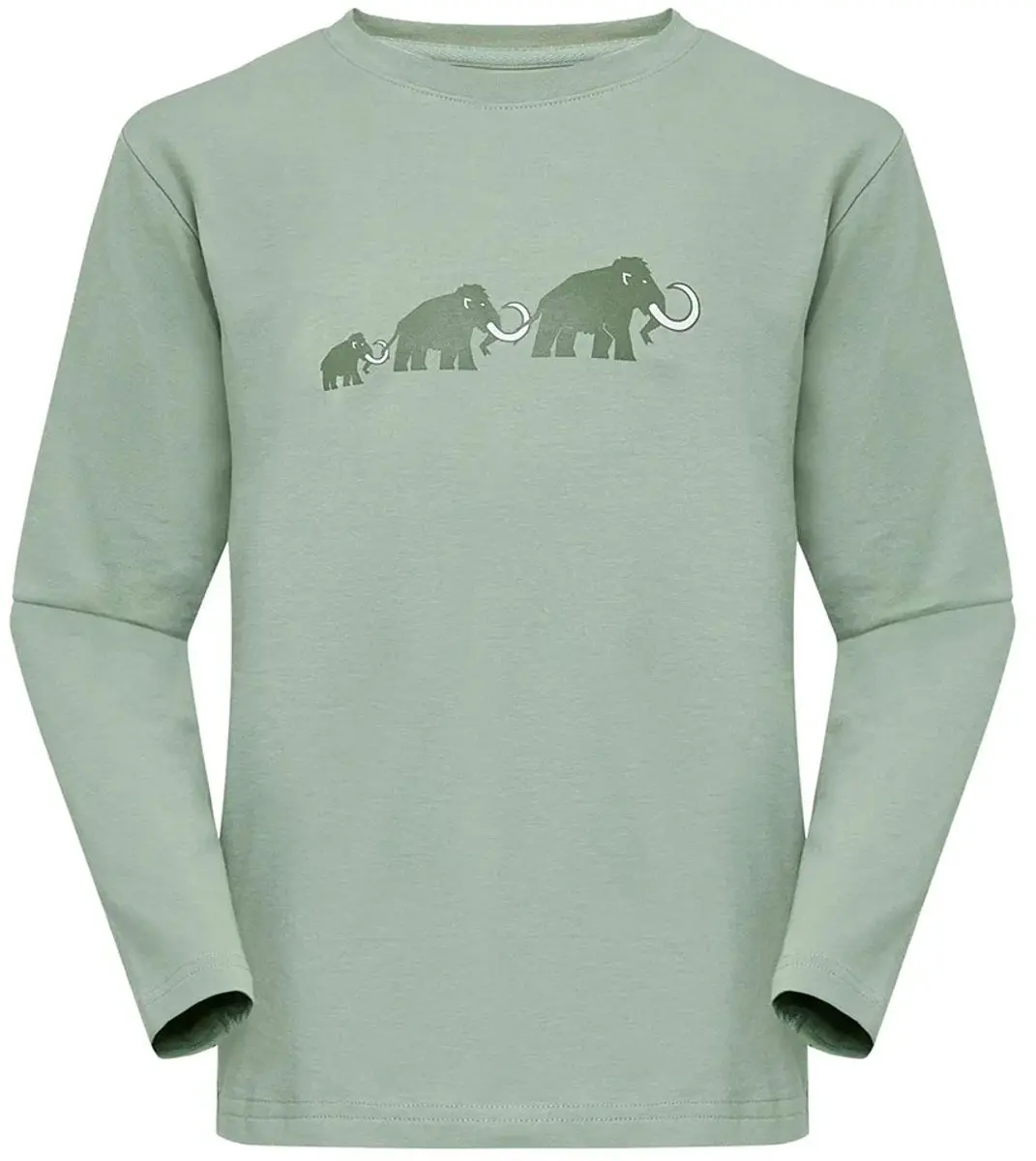 Mammut Core Logo T-shirt Met Korte Mouwen Groen 128 cm Jongen