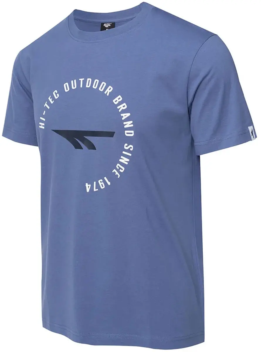 Hi-Tec Olen T-shirt Korte Mouwen - Blauw - XL - afbeelding 6 van 6