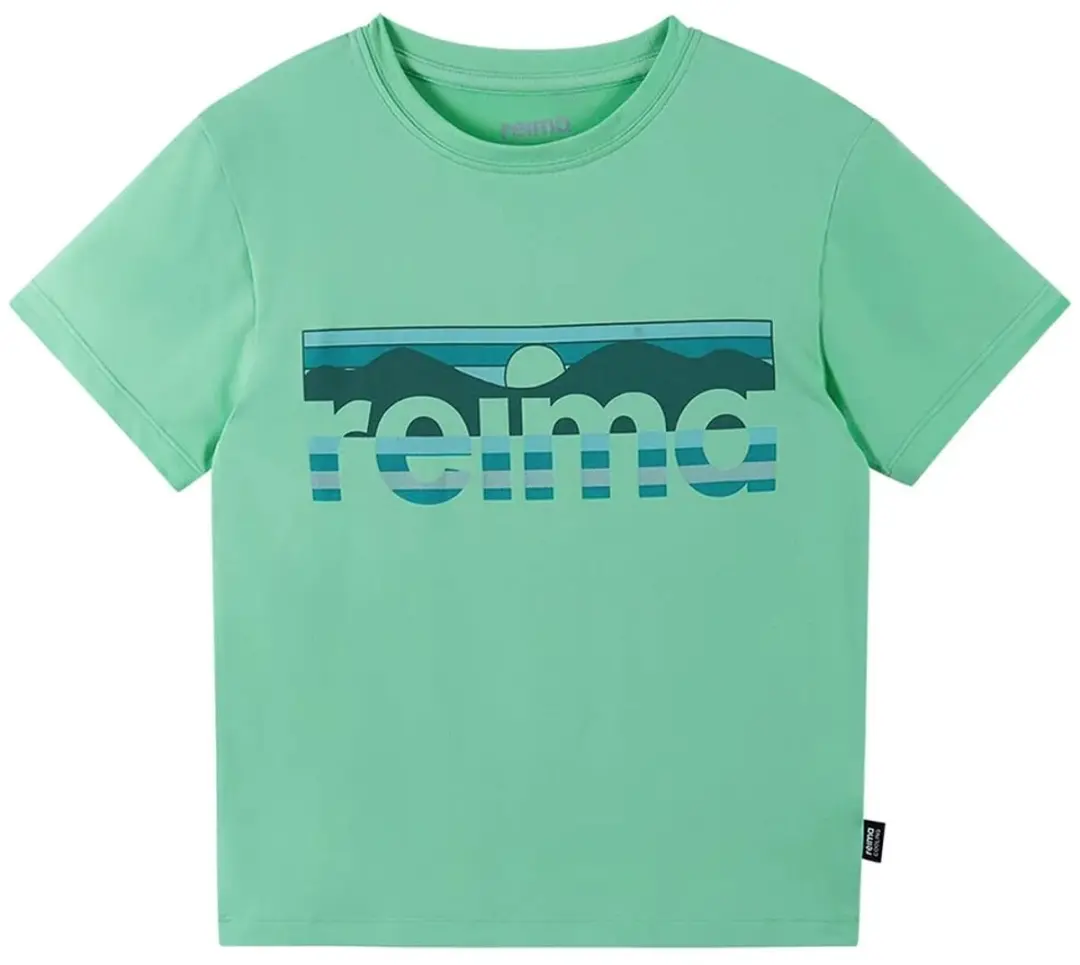 Reima Vauhdikas T-shirt Met Korte Mouwen Groen 12 Years Jongen