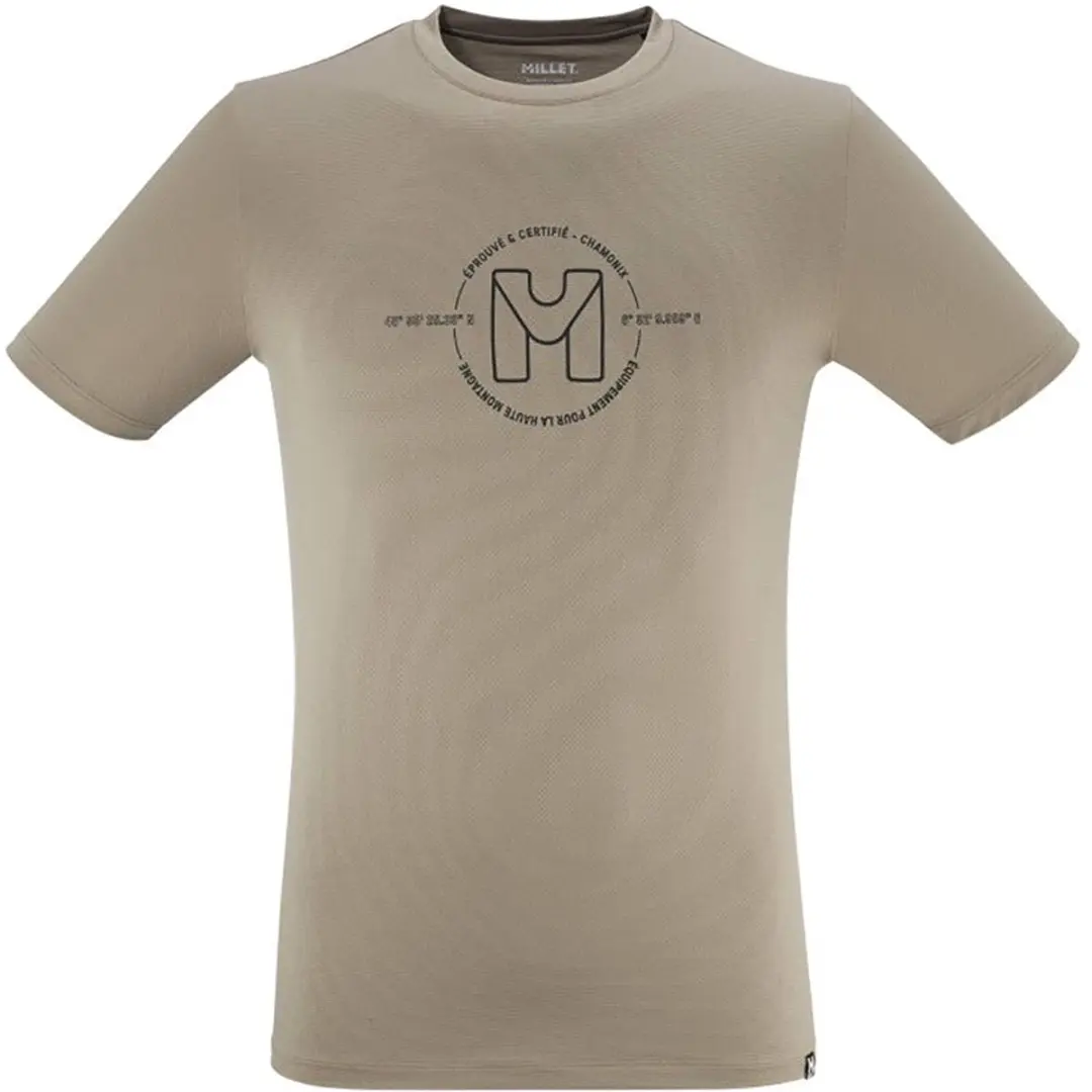 Millet Ubic Light T-shirt Met Korte Mouwen Beige L Man