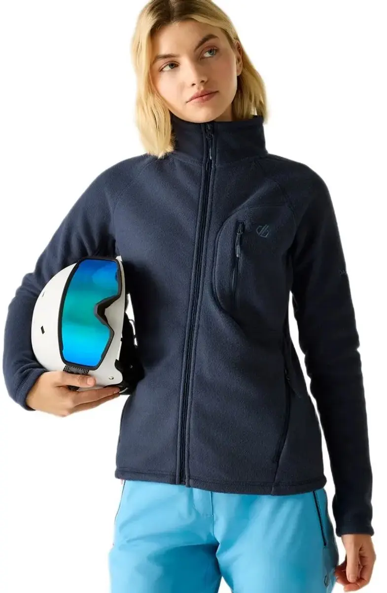 Dare2b Thermaflex Fleece Met Volledige Rits Blauw 36 Vrouw
