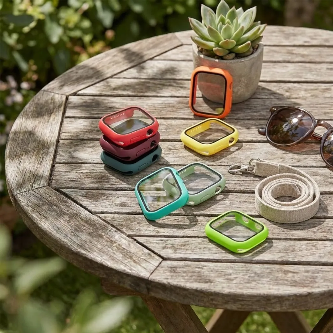 NUVEX Apple Watch Series 10 42mm Beschermhoes - 8-delig - Meerdere kleuren