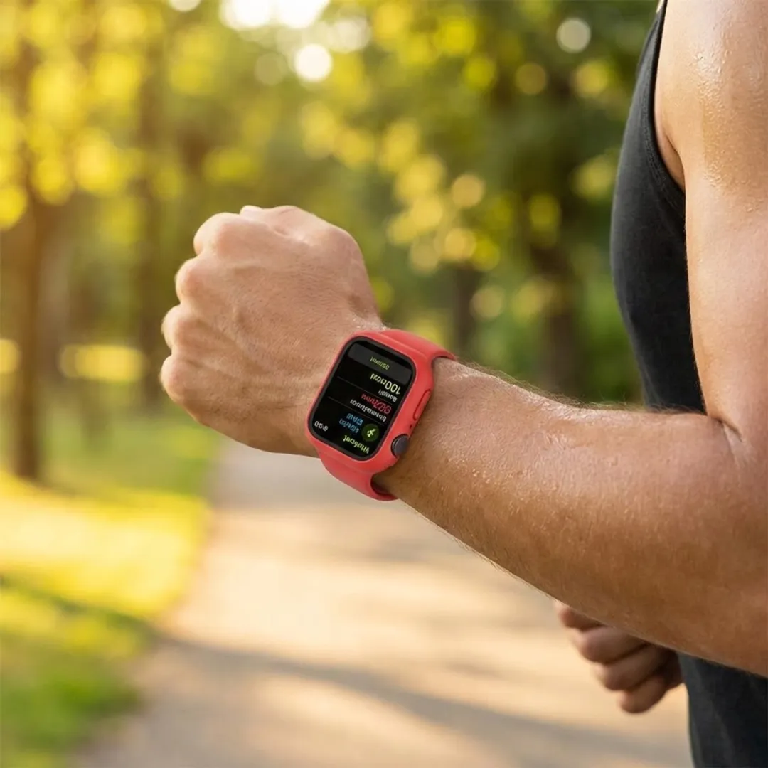 NUVEX Apple Watch Series 10 42mm Beschermhoes - 8-delig - Meerdere kleuren