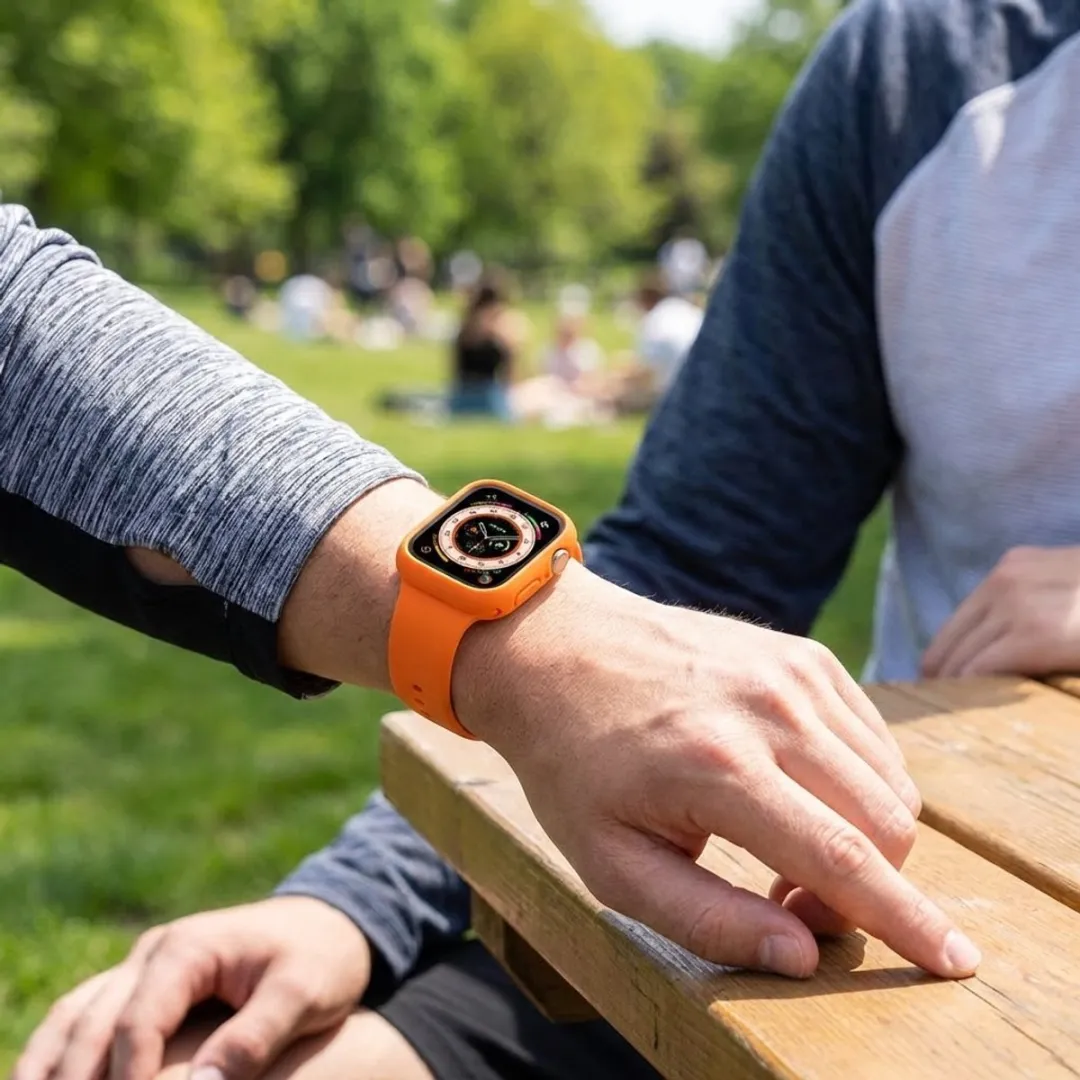 NUVEX Apple Watch Series 10 42mm Beschermhoes - 8-delig - Meerdere kleuren