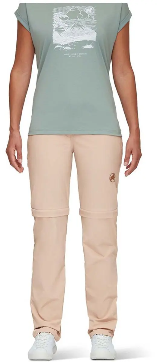 Mammut Runbold Zip Off Broek Beige 44 / Regular Vrouw
