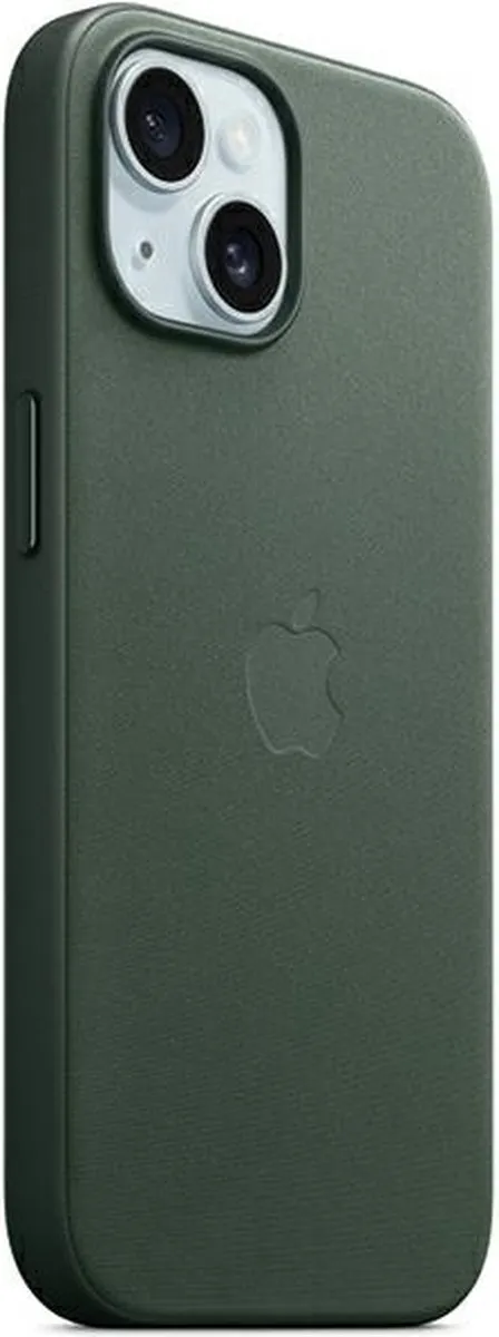 Apple FineWoven Hoes iPhone 15 Plus - Evergreen - MT4F3ZM/A