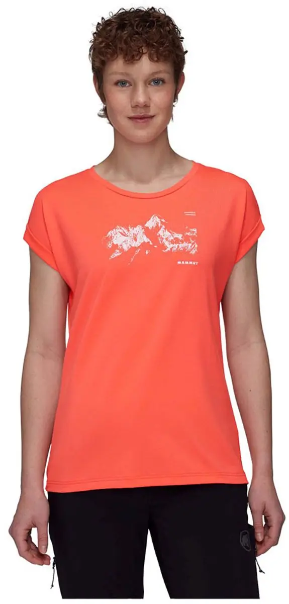 Mammut Mountain 8035m T-shirt Met Korte Mouwen Oranje XS Vrouw