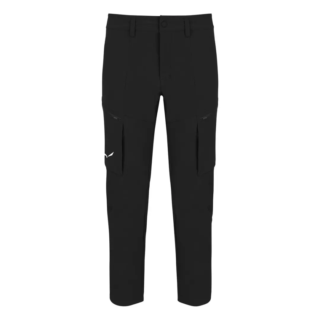 Salewa Puez Durastretch Cargo Broek Zwart S Man