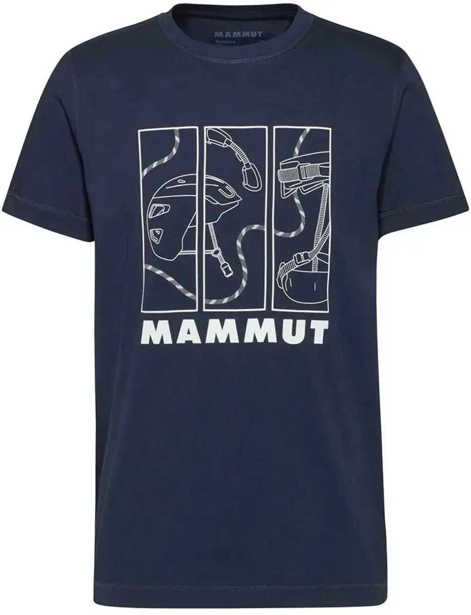 Mammut Core Gear T-shirt Met Korte Mouwen Blauw M Man