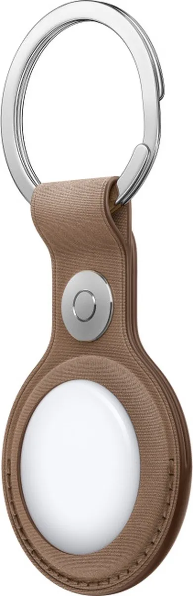 Apple FineWoven Sleutelhanger - AirTag - Taupe