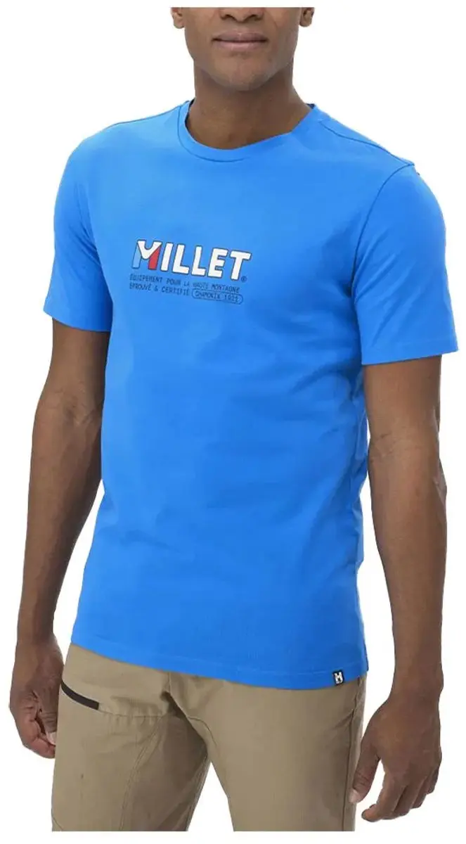 Millet Miv10140 T-shirt Met Korte Mouwen Blauw M Man