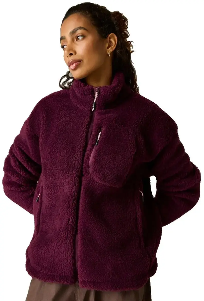 Regatta Roswind W/r Fleece Met Volledige Rits Paars 38 Vrouw