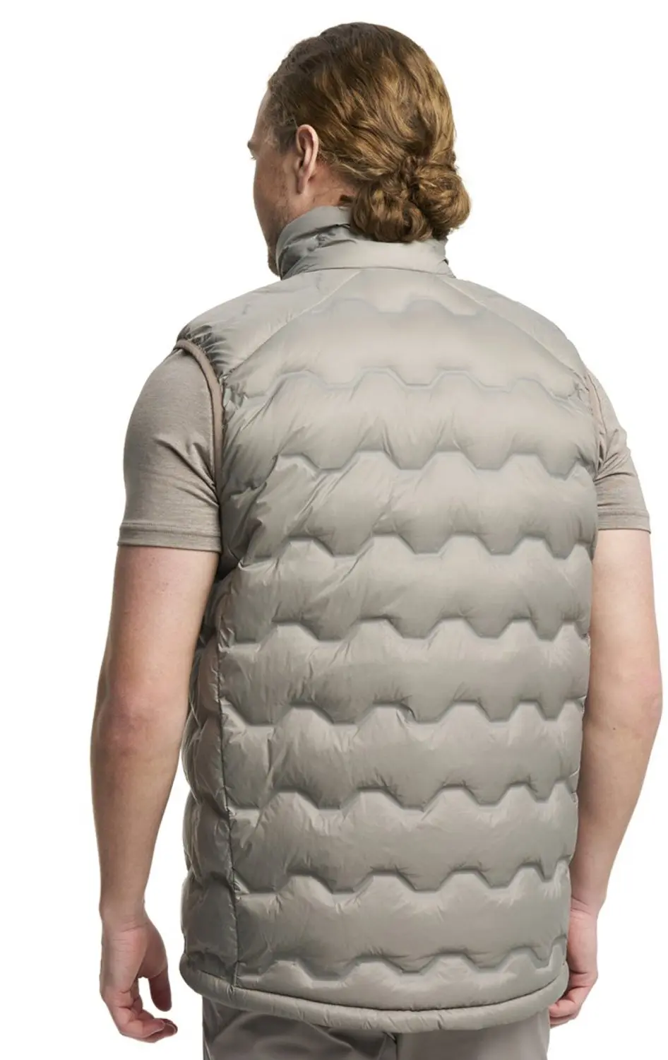 Tenson TXLite Shibui Down Bodywarmer Heren - Taupe L - afbeelding 2 van 6