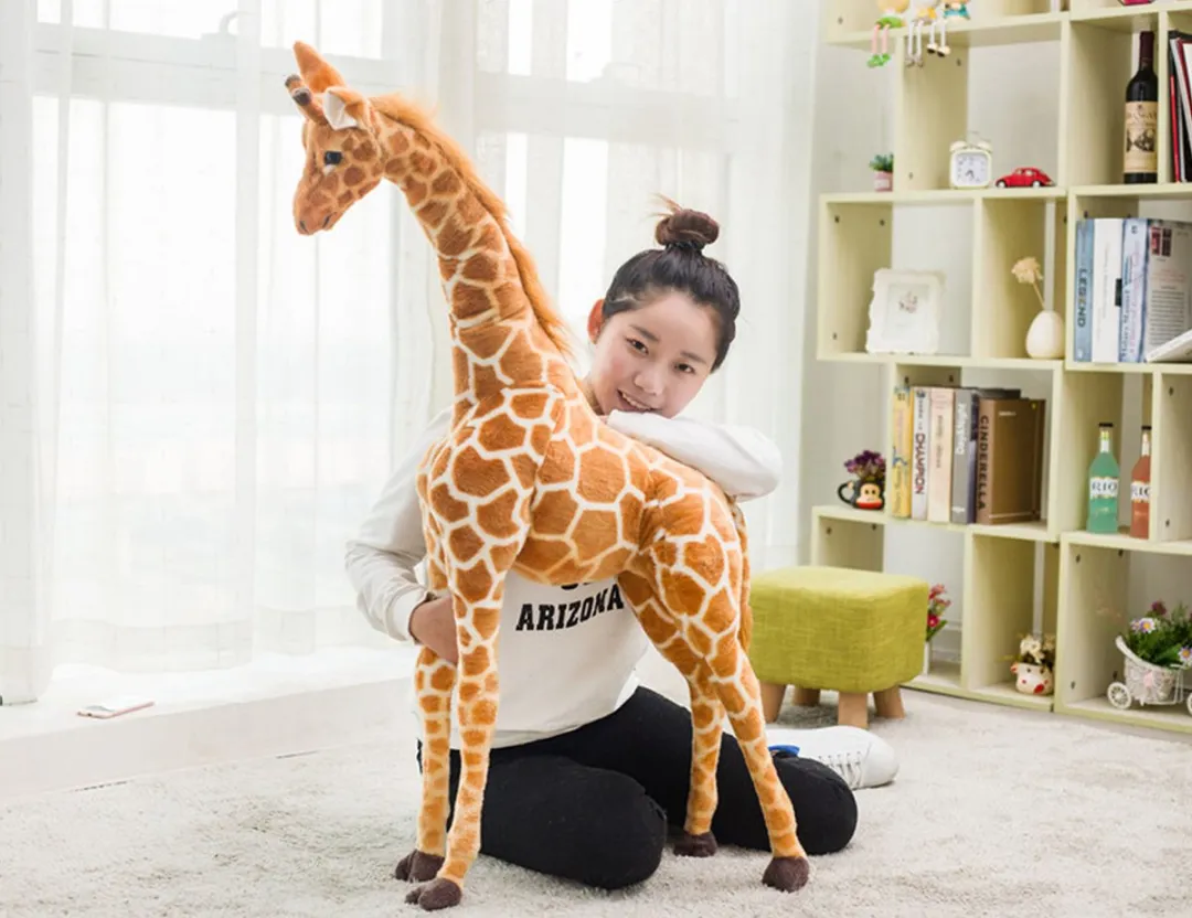 RedParrot Giraffe Knuffel 120cm - Jungle Thema