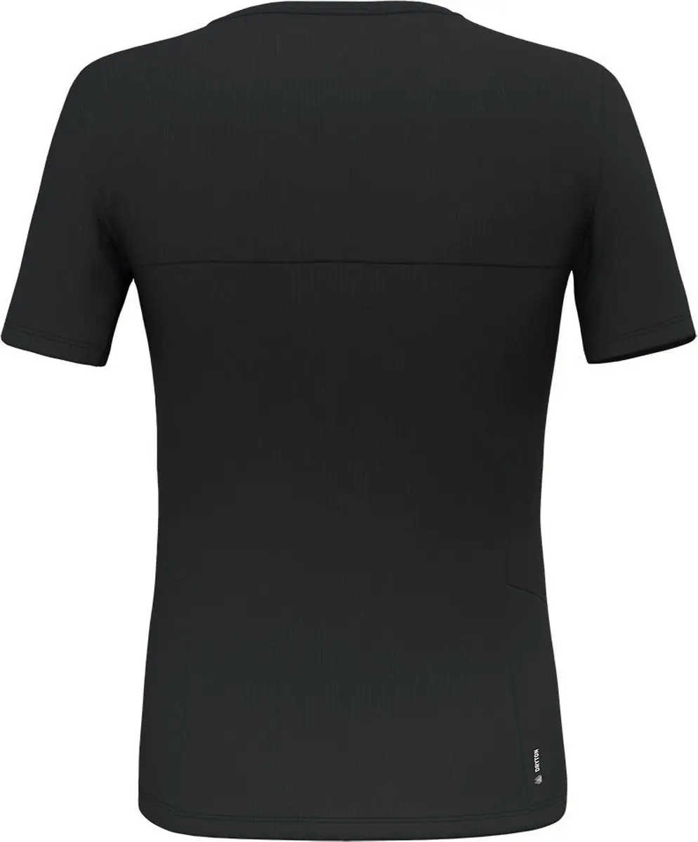 Salewa Puez Sporty Dames T-Shirt - Black Out - 40 - afbeelding 2 van 4