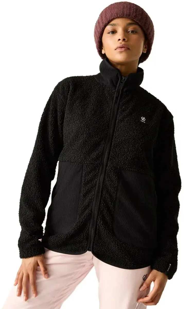Dare2b Zephyr Fleece Met Volledige Rits Zwart 36 Vrouw