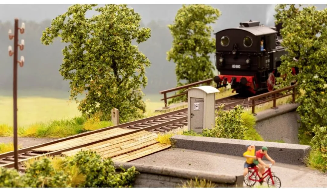 NOCH 66811 H0 Laser-Cut decor-set 'links en rechts van de rails' Bouwpakket