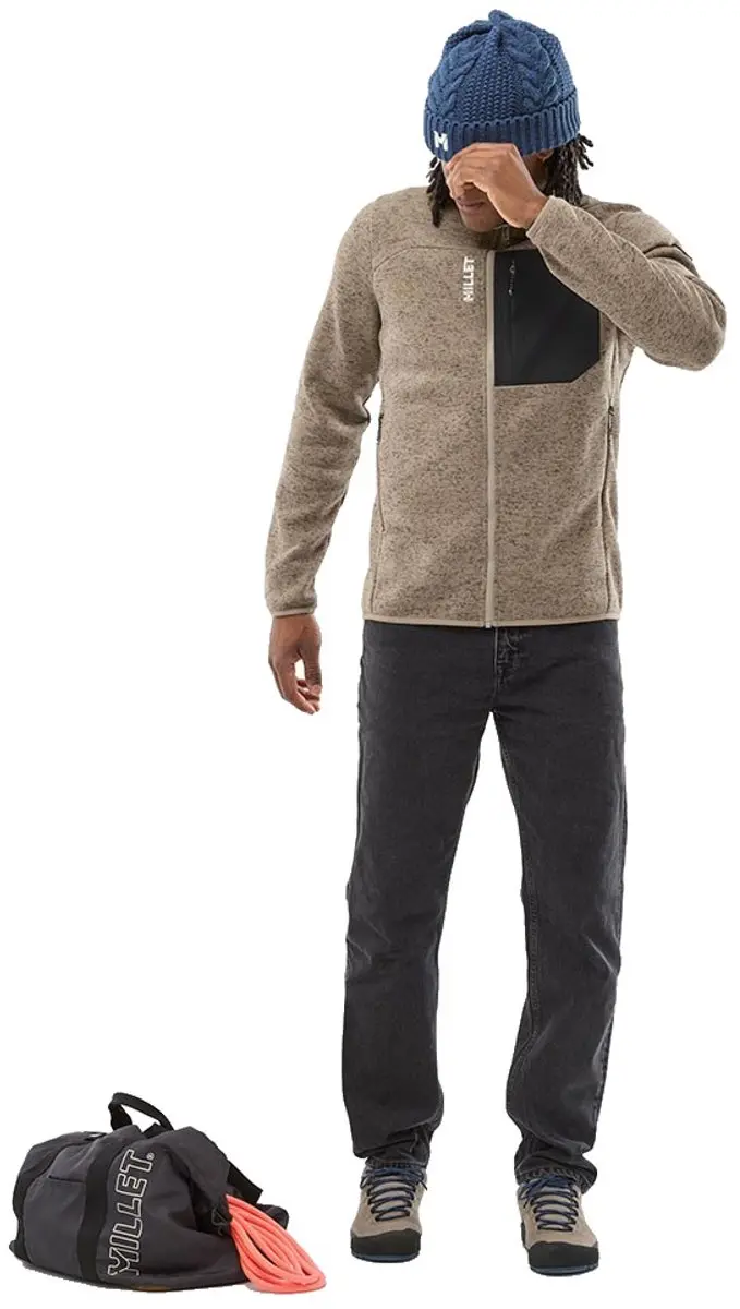 Millet Chamonix Fleece Met Volledige Rits - Bruin - M - afbeelding 4 van 6