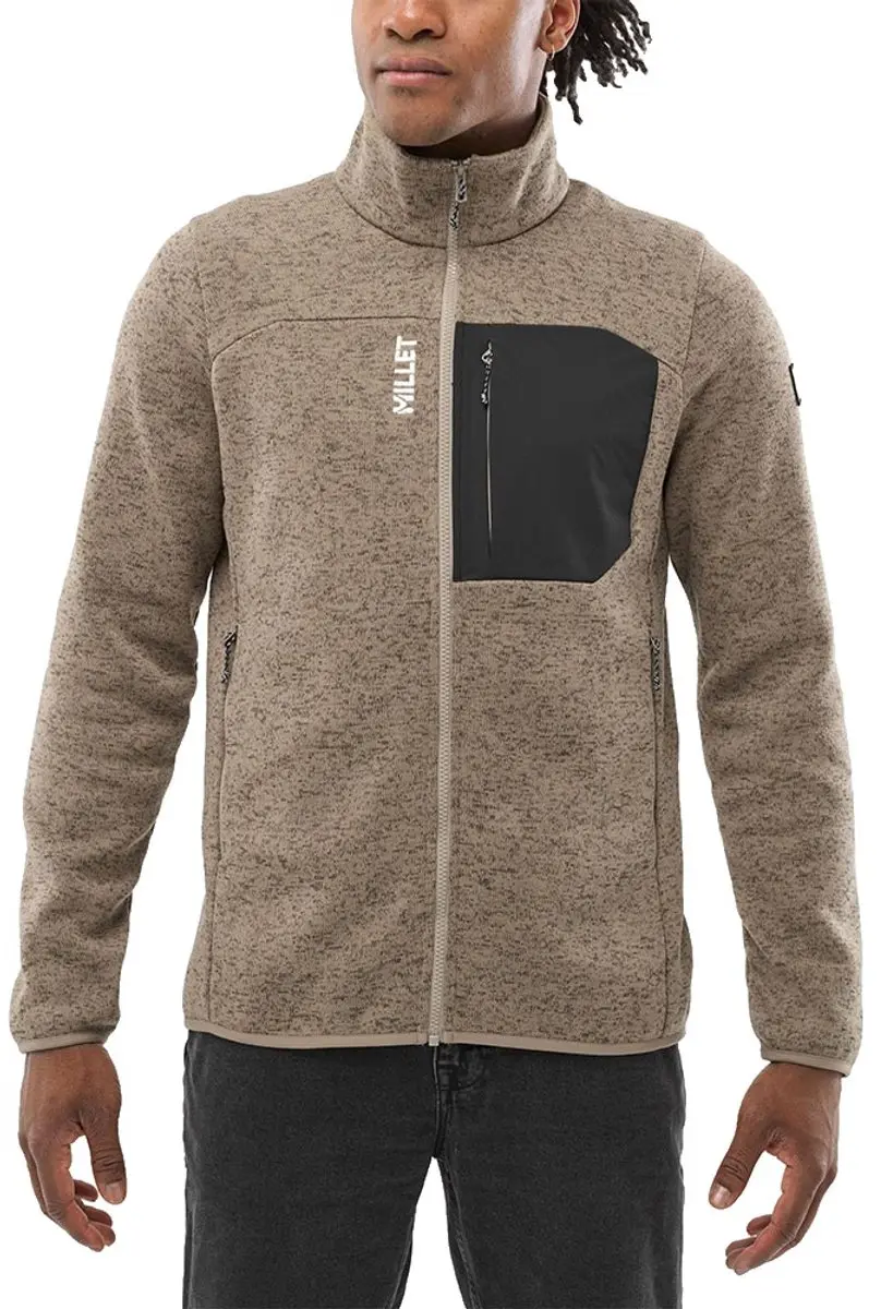 Millet Chamonix Fleece Met Volledige Rits - Bruin - M
