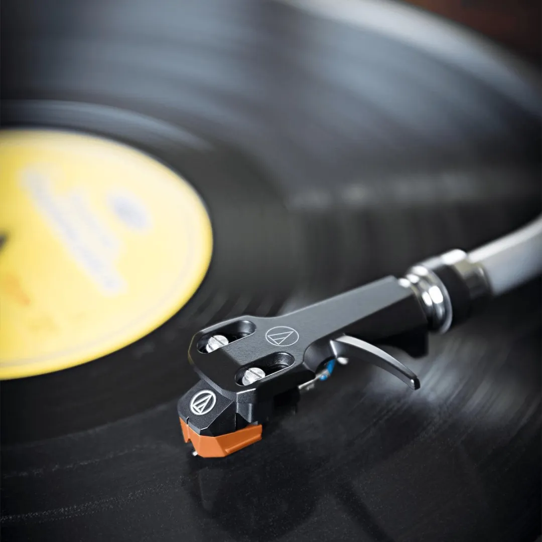 Audio-Technica AT-VM95EN MM-cartridge - Oranje/Zwart