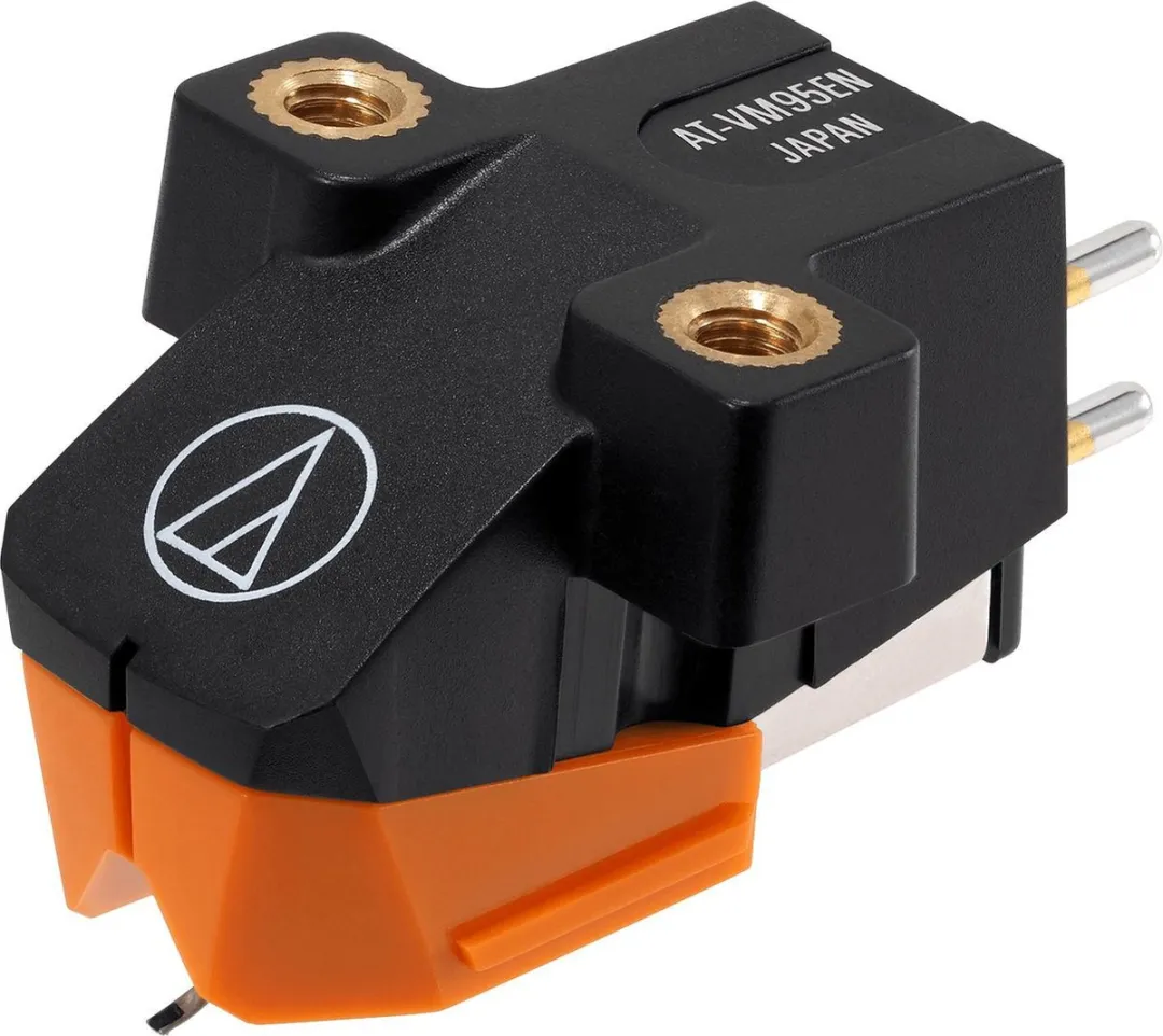 Audio-Technica AT-VM95EN MM-cartridge - Oranje/Zwart