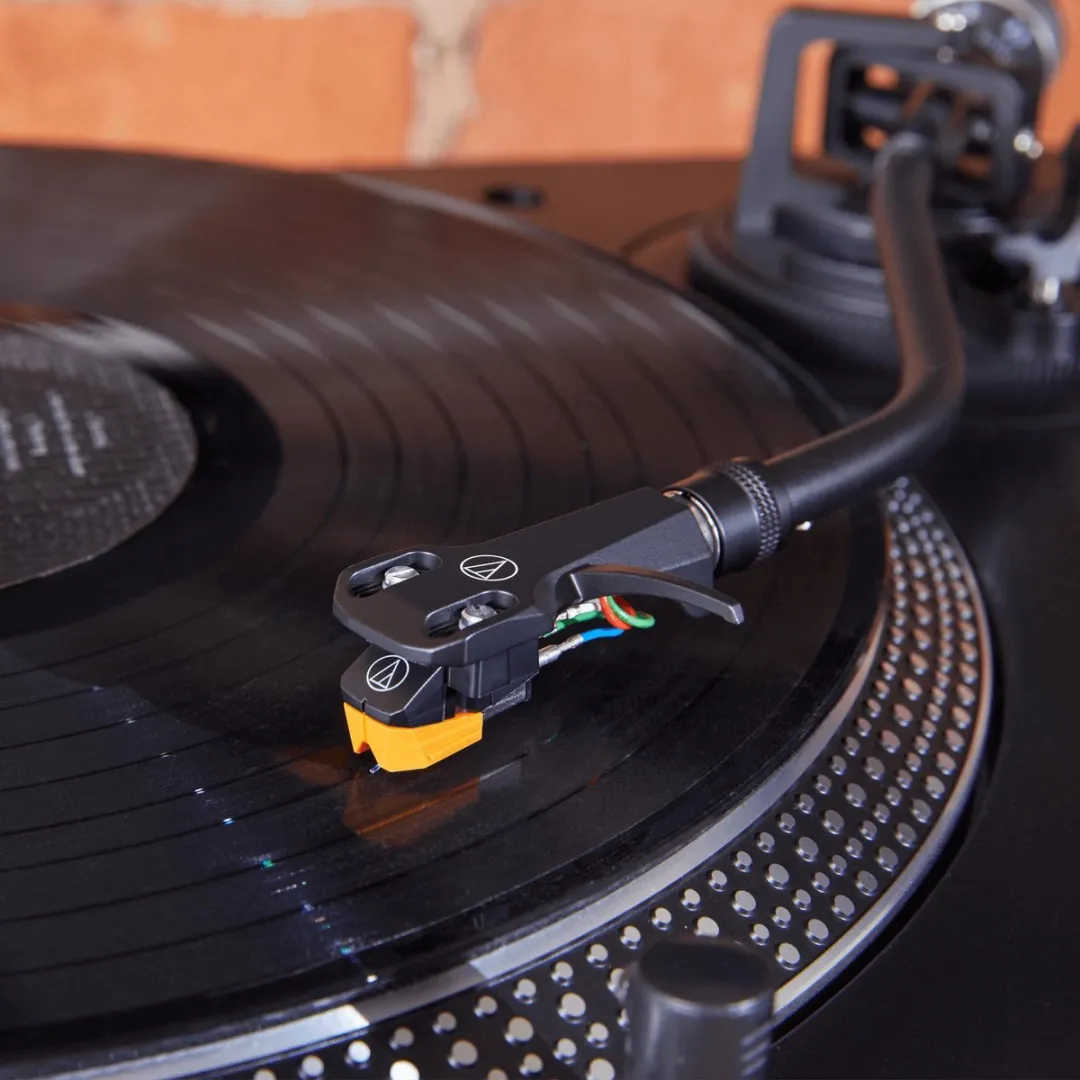 Audio-Technica AT-VM95EN MM-cartridge - Oranje/Zwart