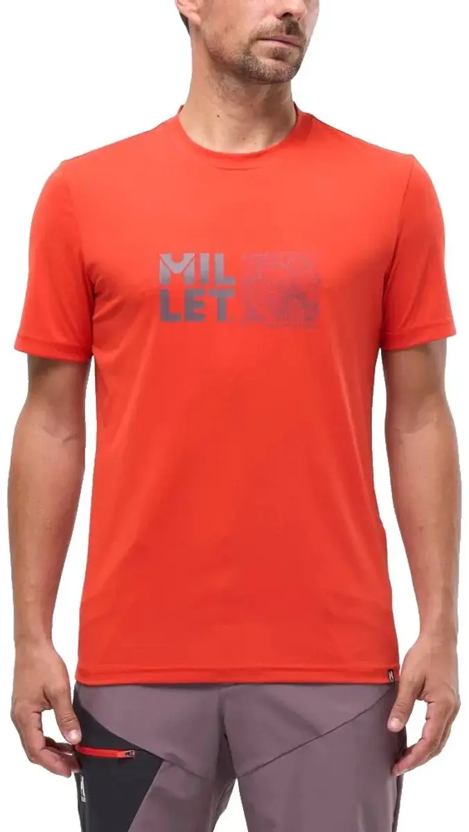 Millet Seneca T-shirt Met Korte Mouwen Oranje S Man