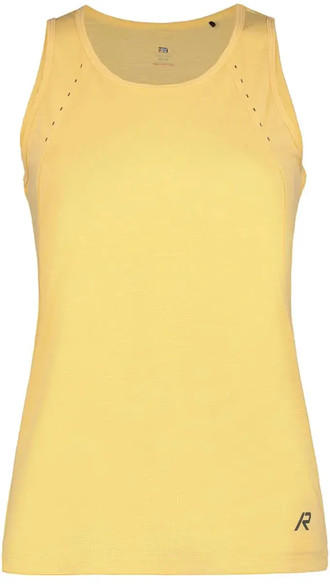 Rukka Millola Mouwloos T-shirt Geel 40 Vrouw