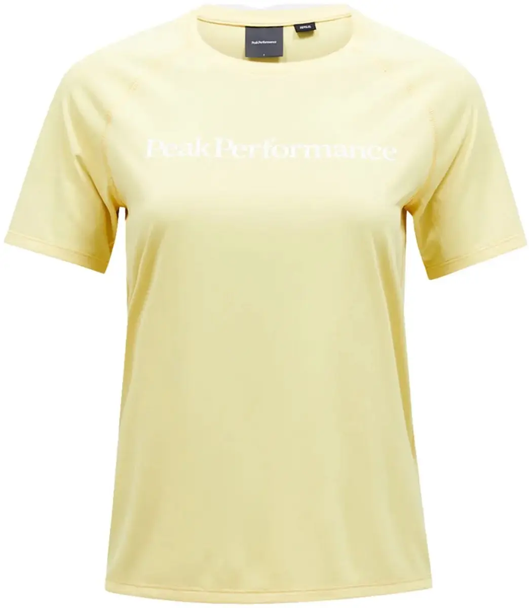 Peak Performance Active T-shirt Met Korte Mouwen Geel L Vrouw
