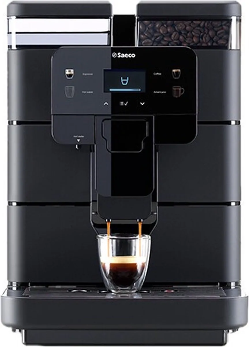 Saeco New Royal Black Espressomachine - 2 Kopjes - 2,5L