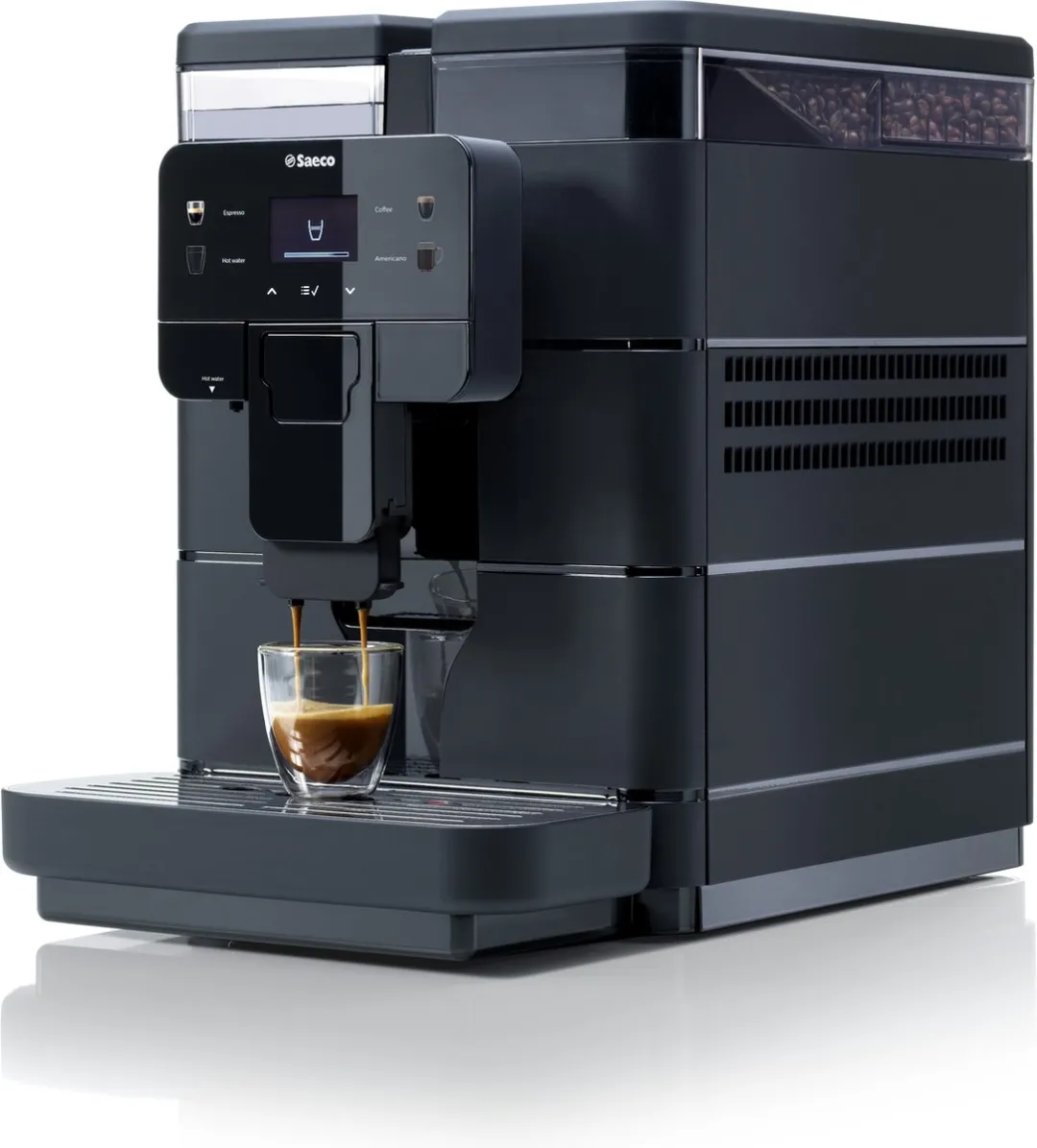 Saeco New Royal Black Espressomachine - 2 Kopjes - 2,5L