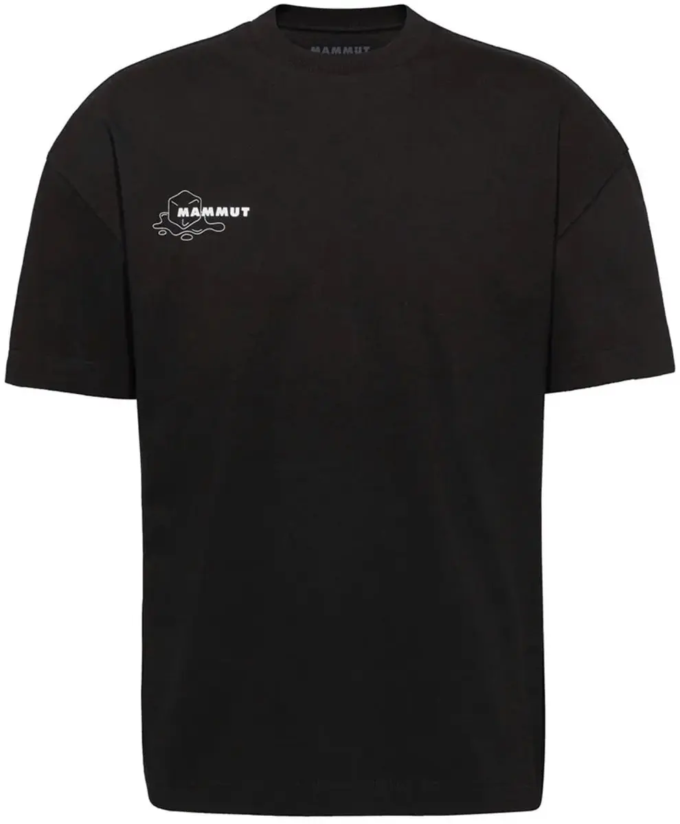 Mammut Base Relaxed Glacier T-shirt Met Korte Mouwen Zwart L Man
