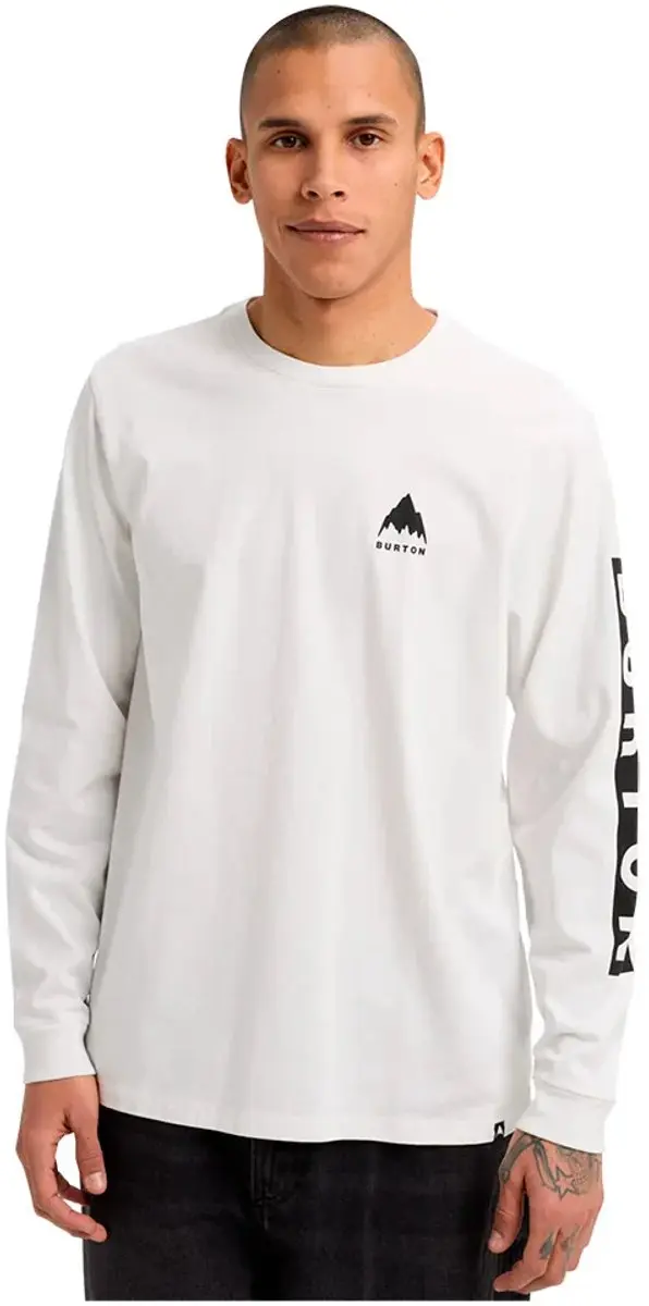 Burton Elite T-shirt Met Lange Mouwen Wit 2XL