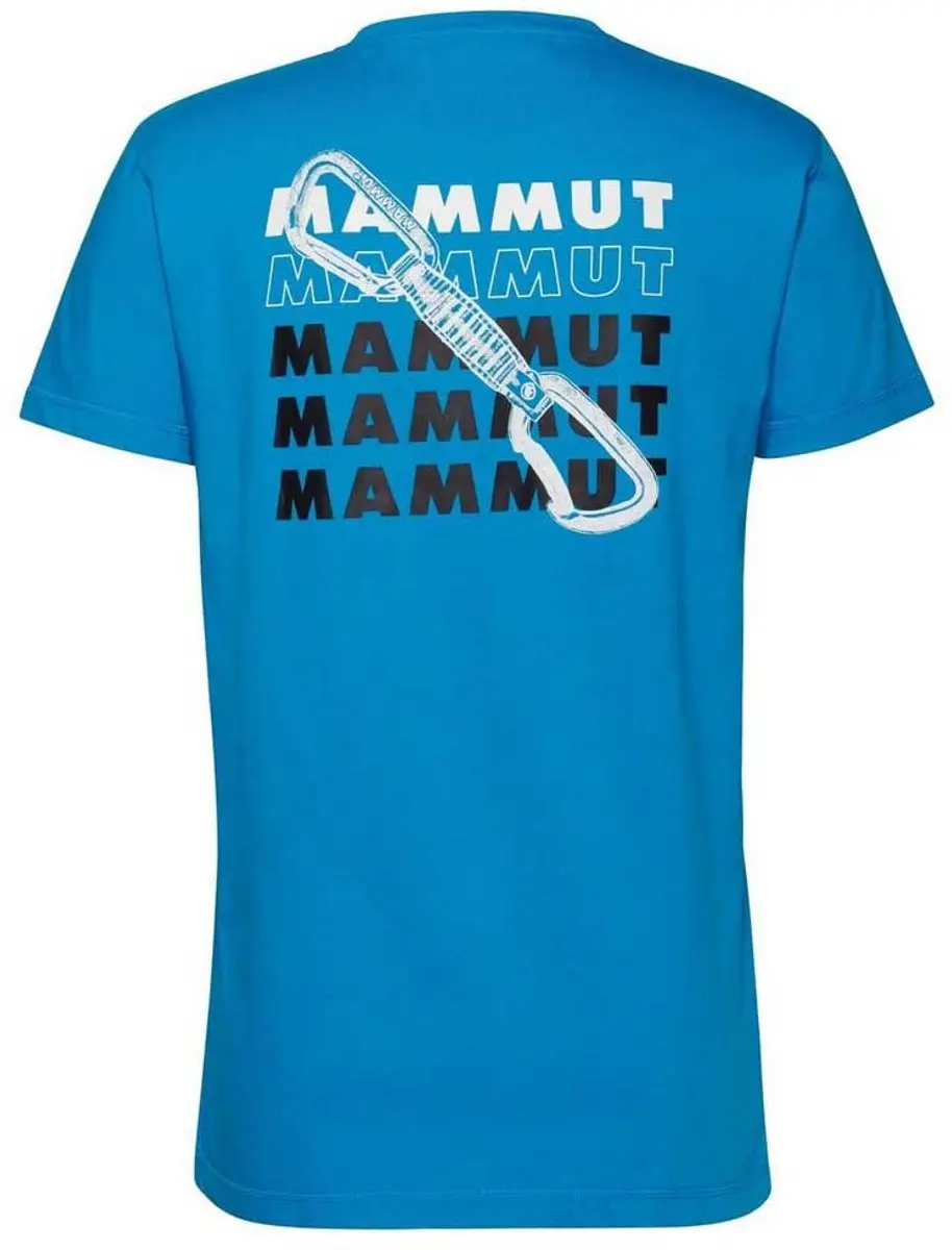 Mammut Massone Quickdraw T-shirt Met Korte Mouwen Blauw S Man