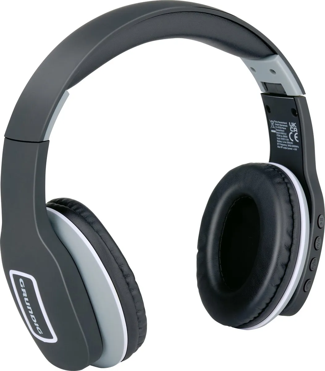 Grundig 8711252301327 Bluetooth Over-Ear Koptelefoon
