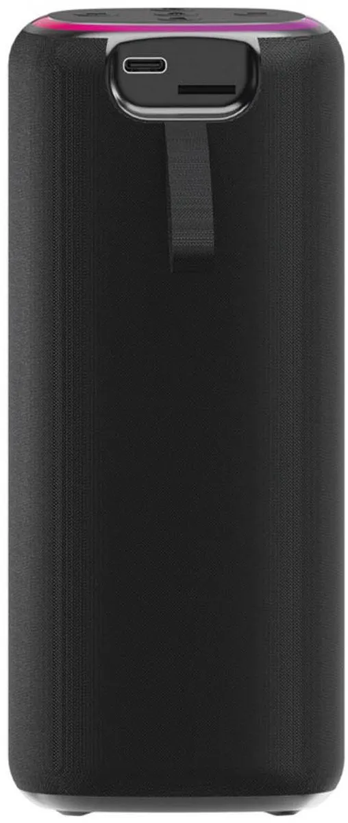 Gembird SPK-BT-LED-08L Bluetooth Speaker - 10W - Zwart