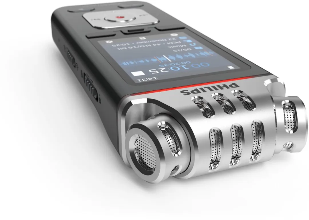 Philips Sound DVT61137 Stereo Audio Recorder - 8GB - Antraciet - afbeelding 5 van 6