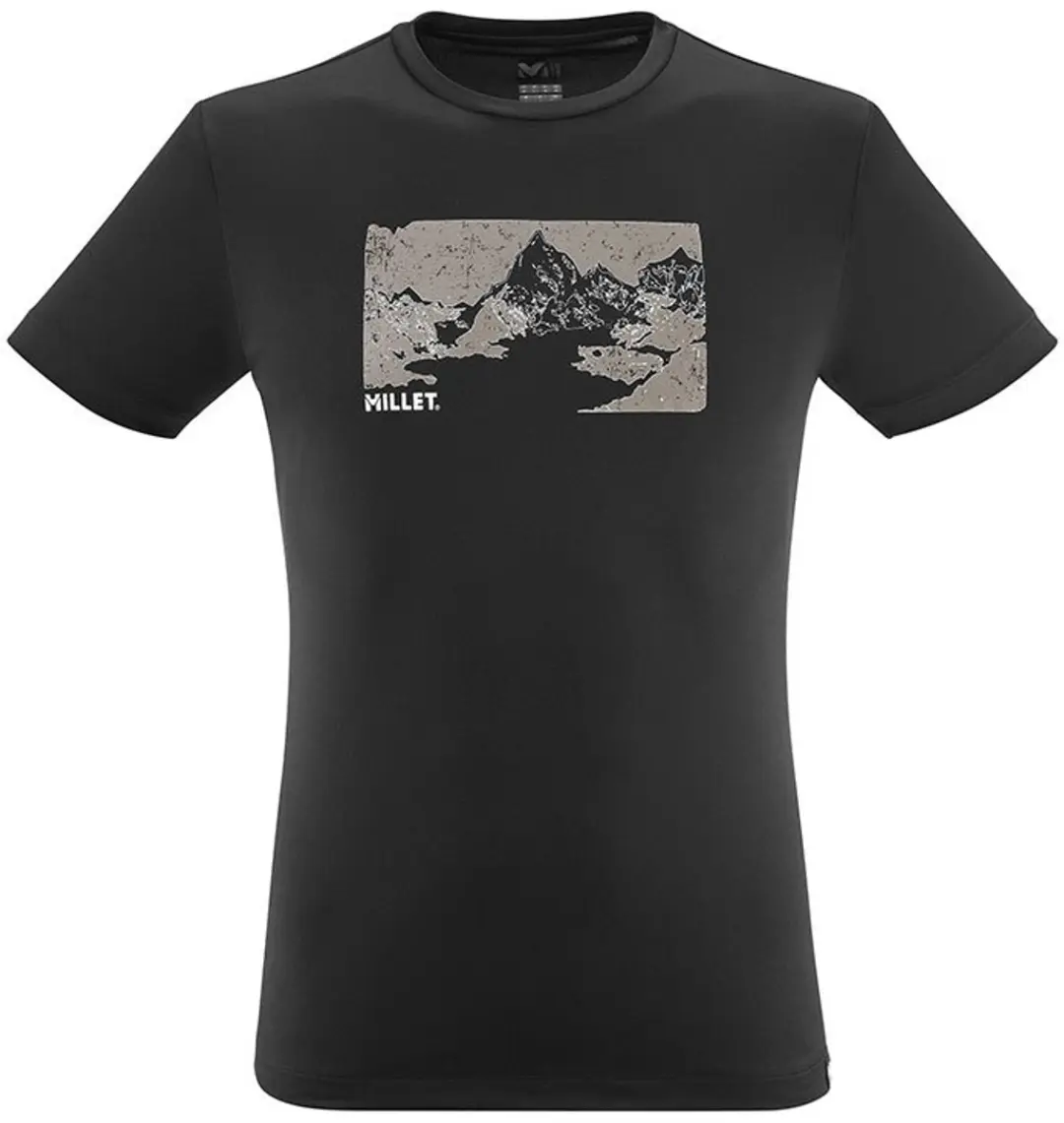 Millet Wanaka Fast T-shirt Met Korte Mouwen Zwart XS Man