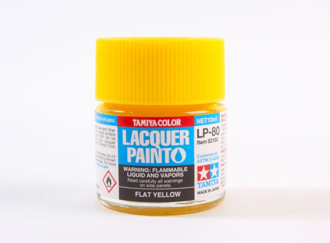 Tamiya Hobbyverf Olieverf LP-80 Geel Matt 10ml