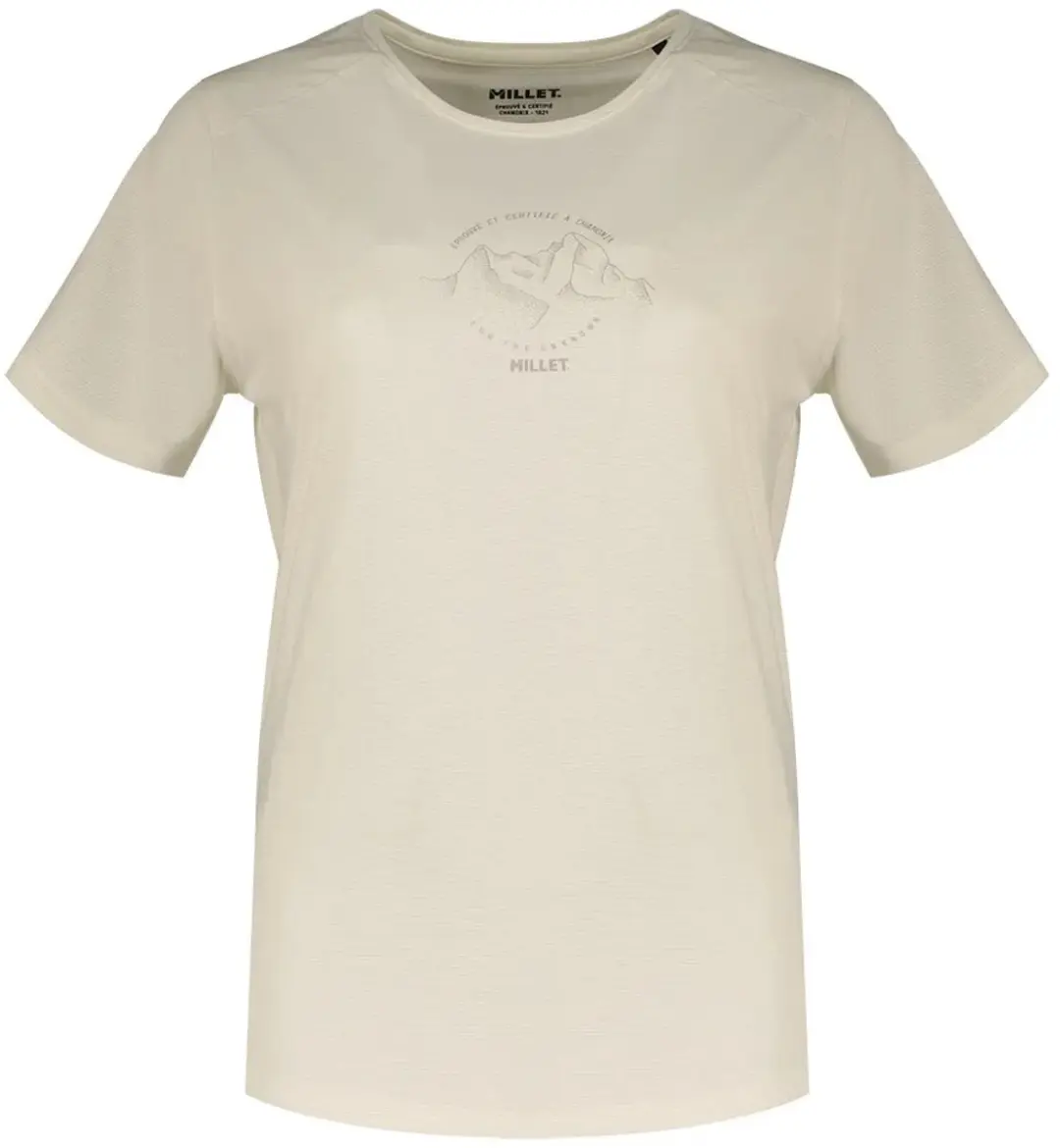 Millet Ubic Light T-shirt Met Korte Mouwen Wit M Vrouw