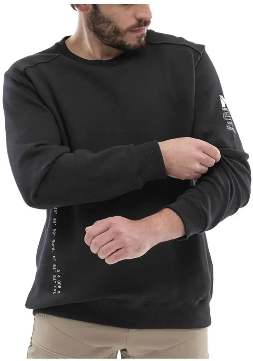 Millet Cdg Chamonix Sweatshirt Zwart 2XL Man