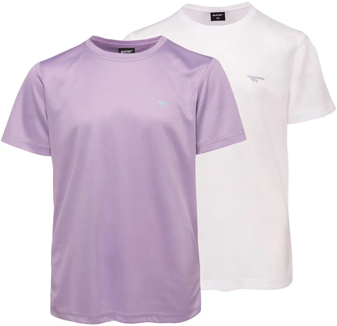 Hi-tec Jodin 2 Pack T-shirt Met Korte Mouwen Paars 164 cm Kinderen