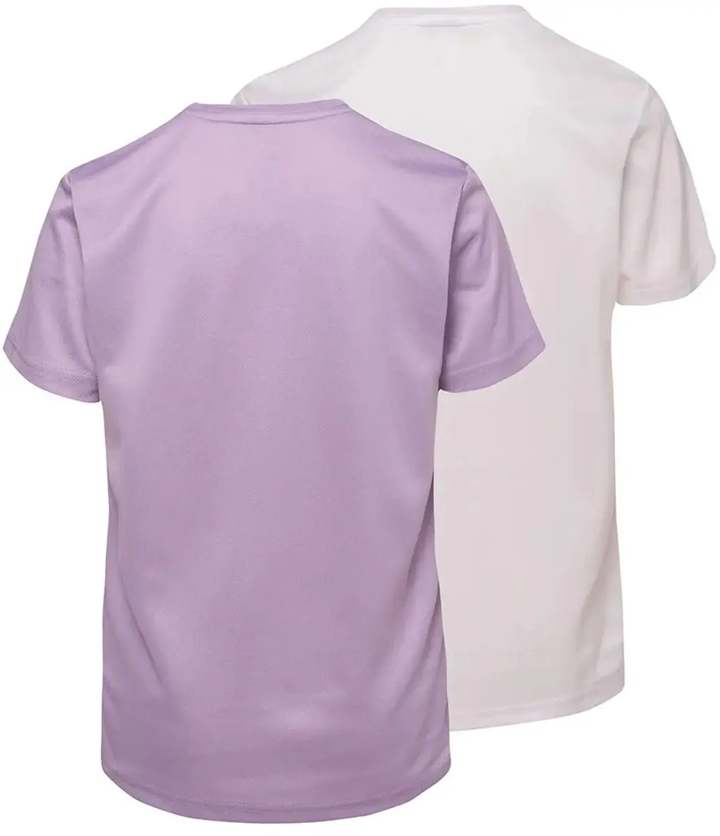 Hi-tec Jodin 2 Pack T-shirt Met Korte Mouwen Paars 164 cm Kinderen - afbeelding 3 van 5